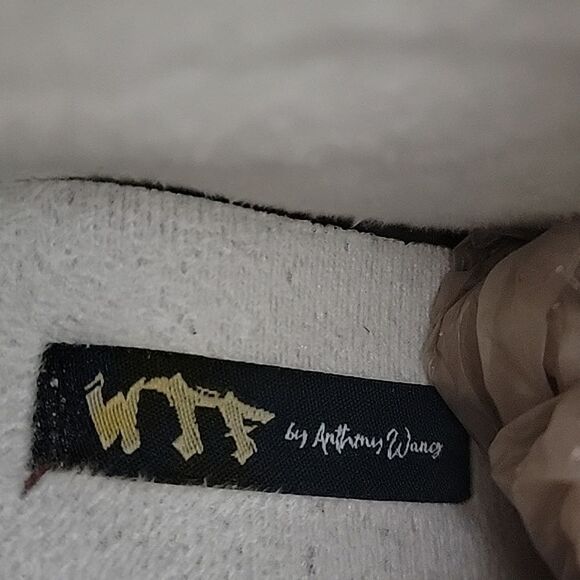 Anthony Wang WTF Dialo Wedge Booties - Ivory / Beige, Faux Fur, Women's SZ 8.5 - Picture 9 of 12